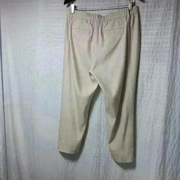 J.Jill Linen/ rayon  blend Capris. Ladies size M Petite - Picture 2 of 8